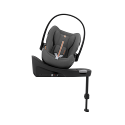 Cybex Cloud G - Rozkładany fotelik samochodowy 40-87 CM | zestaw z bazą | PLUS LAVA GREY ****ADAC