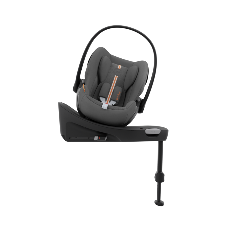 Cybex Cloud G - Rozkładany fotelik samochodowy 40-87 CM | zestaw z bazą | PLUS LAVA GREY ****ADAC