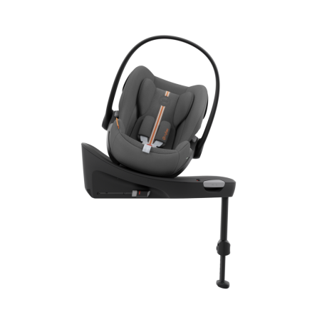 Cybex Cloud G - Rozkładany fotelik samochodowy 40-87 CM | zestaw z bazą | PLUS LAVA GREY ****ADAC