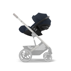 Cybex Cloud G - Rozkładany fotelik samochodowy 40-87 CM | zestaw z bazą | PLUS OCEAN BLUE ****ADAC