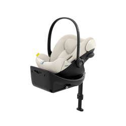 Cybex Cloud G - Rozkładany fotelik samochodowy 40-87 CM | zestaw z bazą | PLUS SEASHELL BEIGE ****ADAC