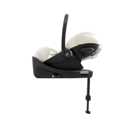 Cybex Cloud G - Rozkładany fotelik samochodowy 40-87 CM | zestaw z bazą | PLUS SEASHELL BEIGE ****ADAC