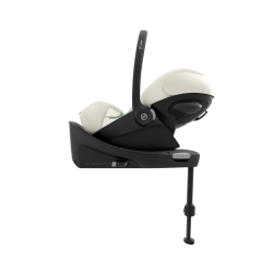 Cybex Cloud G - Rozkładany fotelik samochodowy 40-87 CM | zestaw z bazą | PLUS SEASHELL BEIGE ****ADAC