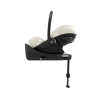 Cybex Cloud G - Rozkładany fotelik samochodowy 40-87 CM | zestaw z bazą | PLUS SEASHELL BEIGE ****ADAC