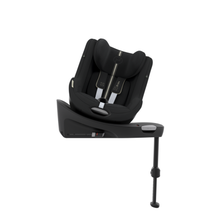 Cybex Sirona G - Obrotowy fotelik samochodowy 61-105 CM | zestaw z bazą | PLUS MOON BLACK ****ADAC