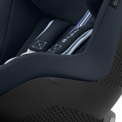 Cybex Sirona G - Obrotowy fotelik samochodowy 0-18 KG | zestaw z bazą | PLUS OCEAN BLUE