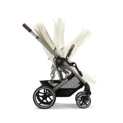 Cybex New Balios S Lux TPE - Wózek Głęboko-Spacerowy | zestaw 3w1 | SEASHELL BEIGE