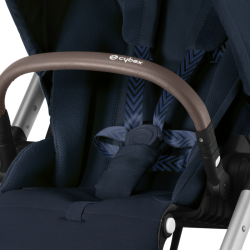 Cybex New Balios S Lux SLV - Wózek Głęboko-Spacerowy | zestaw 4w1 | OCEAN BLUE