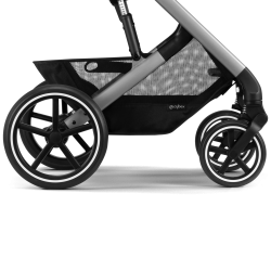 Cybex New Balios S Lux SLV - Wózek Głęboko-Spacerowy | zestaw 4w1 | LAVA GREY