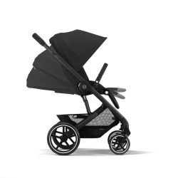Cybex New Balios S Lux BLK - Wózek Głęboko-Spacerowy | zestaw 4w1 | MOON BLACK