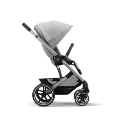Cybex New Balios S Lux SLV - Wózek Głęboko-Spacerowy | zestaw 4w1 | LAVA GREY