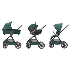 Maxi-Cosi Oxford - Wózek Głęboko-Spacerowy | zestaw 2w1 | ESSENTIAL GREEN