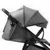 Future Design Xplode Chrome - Wózek spacerowy | STEEL GRAPHITE