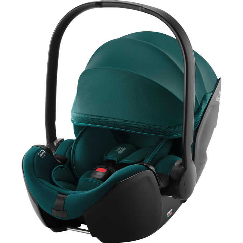Britax Romer Baby-Safe Pro - Obrotowy rozkładany fotelik samochodowy 0-13 KG | ATLANTIC GREEN