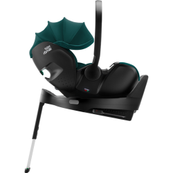 Britax Romer Baby-Safe Pro - Obrotowy rozkładany fotelik samochodowy 0-13 KG | zestaw z bazą Vario 5Z | ATLANTIC GREEN