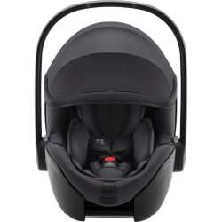 Britax Romer Baby-Safe Pro - Obrotowy rozkładany fotelik samochodowy 0-13 KG | zestaw z bazą Vario 5Z | MIDNIGHT GREY