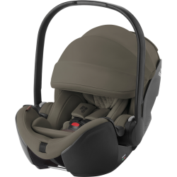 Britax Romer Baby-Safe Pro - Obrotowy rozkładany fotelik samochodowy 40-85 CM | zestaw z bazą Vario 5Z | URBAN OLIVE LUX