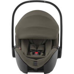 Britax Romer Baby-Safe Pro - Obrotowy rozkładany fotelik samochodowy 40-85 CM | zestaw z bazą Vario 5Z | URBAN OLIVE LUX