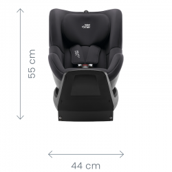 Britax Romer Dualfix M Plus - Obrotowy fotelik samochodowy 61-105 CM | NIGHT BLUE ****ADAC