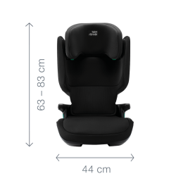Britax Romer Kidfix M i-size - Fotelik samochodowy 15-36 KG | COSMOS BLACK ****ADAC