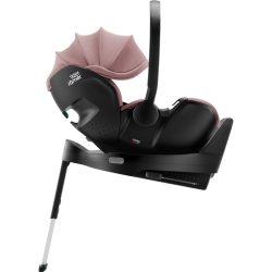 Britax Romer Baby-Safe Pro - Obrotowy rozkładany fotelik samochodowy 0-13 KG | zestaw z bazą Vario 5Z | DUSTY ROSE