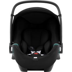 Britax Romer Baby-Safe 3 i-Size - Obrotowy fotelik samochodowy 0-13 KG | zestaw z bazą Vario 5Z | SPACE BLACK