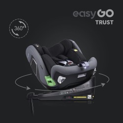 EasyGo Trust i-size - Obrotowy Fotelik samochodowy 0-36 KG | PEARL