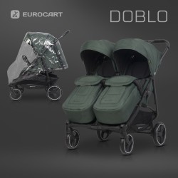 Euro-Cart Doblo - Bliźniaczy wózek spacerowy | JUNGLE