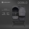 Euro-Cart Doblo - Wózek głęboko-spacerowy dla bliźniąt | IRON