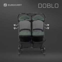 Euro-Cart Doblo - Wózek bliźniaczy Rok Po Roku | JUNGLE