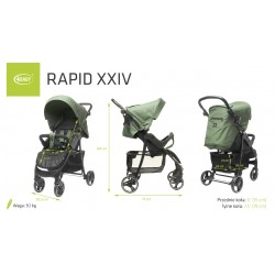 4Baby Rapid XXIV - Wózek spacerowy | OLIVE