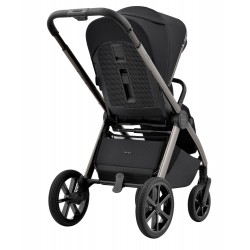 Carrello Omega - Wózek głęboko-spacerowy | zestaw 2w1 | ABSOLUT BLACK