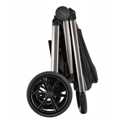 Carrello Omega - Wózek głęboko-spacerowy | zestaw 2w1 | ABSOLUT BLACK