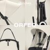 Cybex Orfeo 2024 BLK - Lekki samolotowy wózek spacerowy | CANVAS WHITE