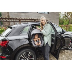 Britax Romer Baby-Safe Core - Obrotowy fotelik samochodowy 0-13 KG | zestaw z bazą Vario 5Z | FROST GREY