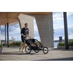 Hamax - Przyczepka rowerowa BREEZE ONE (pojedyncza) | BLACK