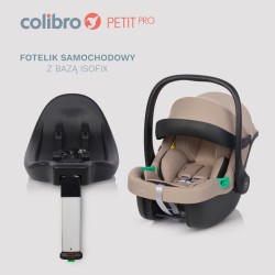 Colibro Petit Pro - Fotelik samochodowy 40-87 CM | CAMEL