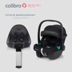 Colibro Petit Pro - Fotelik samochodowy 40-87 CM | ONYX