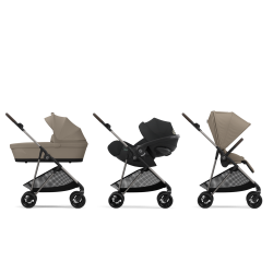 Cybex Melio TPE 2024 - Lekki wózek spacerowy | ALMOND BEIGE