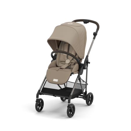 Cybex Melio TPE 2024 - Lekki wózek spacerowy | ALMOND BEIGE