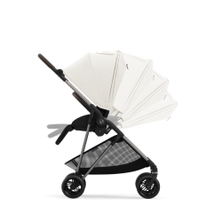 Cybex Melio TPE 2024 - Lekki wózek spacerowy | CANVAS WHITE