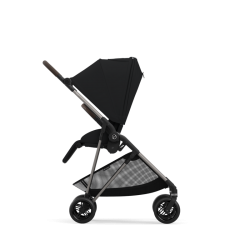 Cybex Melio TPE 2024 - Lekki wózek spacerowy | MAGIC BLACK