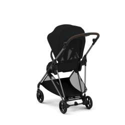 Cybex Melio TPE 2024 - Lekki wózek spacerowy | MAGIC BLACK