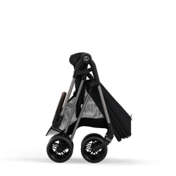 Cybex Melio TPE 2024 - Lekki wózek spacerowy | MAGIC BLACK