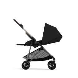 Cybex Melio TPE 2024 - Lekki wózek spacerowy | MAGIC BLACK