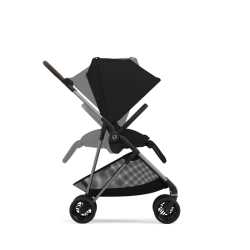 Cybex Melio TPE 2024 - Lekki wózek spacerowy | MAGIC BLACK