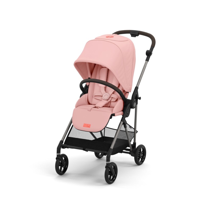 Cybex Melio TPE 2024 - Lekki wózek spacerowy | CANDY PINK