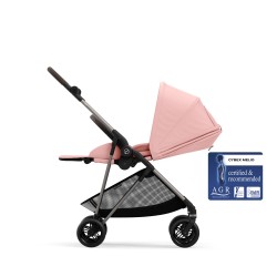 Cybex Melio TPE 2024 - Lekki wózek spacerowy | CANDY PINK