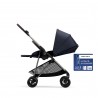 Cybex Melio TPE 2024 - Lekki wózek spacerowy | DARK BLUE