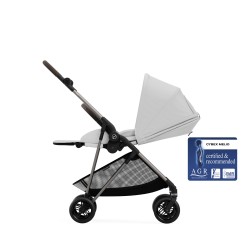 Cybex Melio TPE 2024 - Lekki wózek spacerowy | FOG GREY